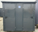 NZ4606 KONTENER SANITARNY PODWÓJNY 2 KABINY + PISUAR 243x175x227