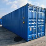 KONTENER NOWY MORSKI MAGAZYNOWY 40'HC 12m ONE WAY RAL 5010