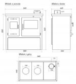KUCHNIA KUCHENKA NA DREWNO WESTFALKA SPRAWNOŚĆ 87,4% POLSKA PRODUCENT - obrazek 3