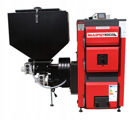 Kocioł piec Technix pellwood 15 kw 5klasa pellet/ drewno RUSZT DUŻE PALENIS