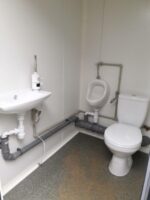 NZ4606 KONTENER SANITARNY PODWÓJNY 2 KABINY + PISUAR 243x175x227 - obrazek 7