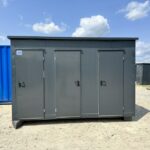 NZ5411 KONTENER SANITARNY 3 KABINY / WC / WC+PISUAR+BOJLER / PRYSZNIC / 377x177x245