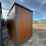 NZ6382 KONTENER PAWILON SANITARNY WC WYPOSAŻONY POTRÓJNY 3 KABINY – WC | WC | WC