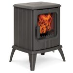 PIEC ŻELIWNY KOZA KOMINEK NA DREWNO RALF III BARDZO SOLIDNY NOWOCZESNY