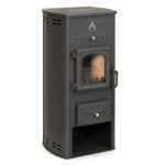 PIEC ŻELIWNY KOZA KOMINEK NA DREWNO TOMEK LUX 7kW BARDZO SOLIDNY PRODUCENT