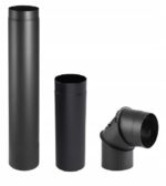 Piec na drewno wolnostojący 7kW CERTYFIKAT kominek piecyk żeliwny Thunder - obrazek 2