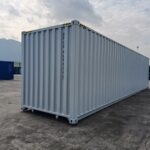 KONTENER NOWY MORSKI MAGAZYNOWY 40'HC 12m ONE WAY RAL 7035