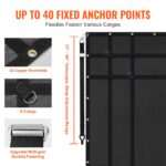 Siatka ładunkowa do ciężarówki, siatka bagażowa, siatka transportowa 1830x1450mm VEVOR - obrazek 3