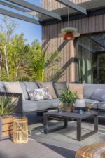 Meble ogrodowe zestaw Odyssea szare Naterial - obrazek 3