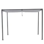 Pawilon ogrodowy pergola Horali 297x187x223 cm szary Naterial