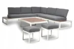 Zestaw Mebli Ogrodowych San Diego Aluminiowy Corciano