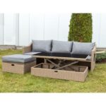 Zestaw mebli ogrodowych MALTA (sofa+stolik) - obrazek 4