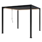 Pergola NORDVIC Skyline LED 3x3 m Antracyt, 100% Aluminiowa - obrazek 5