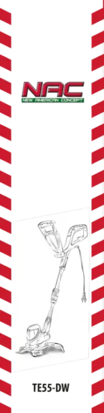 Podkaszarka elektryczna NAC TE55-DW 550W 30 cm - obrazek 3