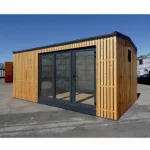 Przerobiony moduł kontenerowy o powierzchni 18 m2